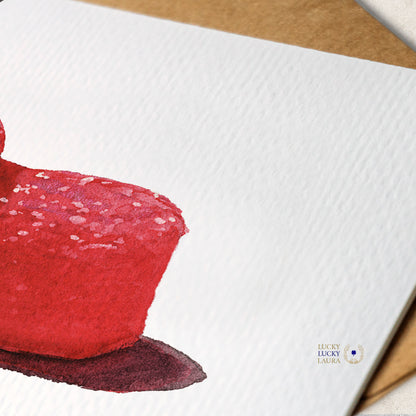 All That Glitter Card | Personalized Gummy Candy Heart Valentine Card