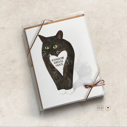 The Cat's Meow Card | Personalized Watercolor Cat Card