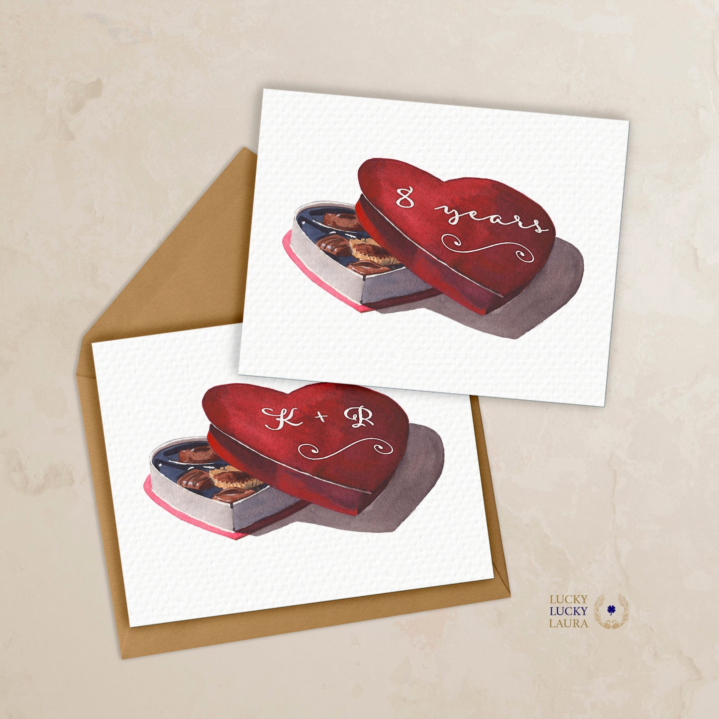 The Life is Like Card | Personalized Romantic Card