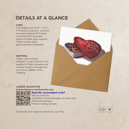 The Life is Like Card | Personalized Romantic Card