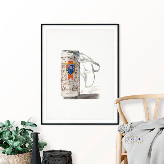 Old Style Watercolor | Giclée Print