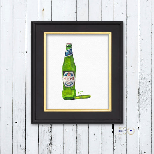Peroni Watercolor | Giclée Print