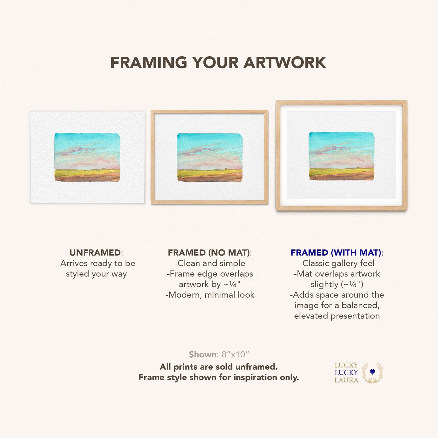 Prairie Storm Watercolor Giclée Print