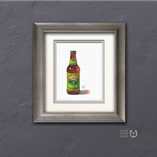 Sierra Nevada Pale Ale Watercolor | Giclée Print