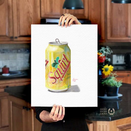 Squirt Watercolor | Giclée Print