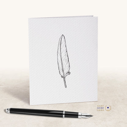 The Quill Card | Personalized Fine Art Greeting Card