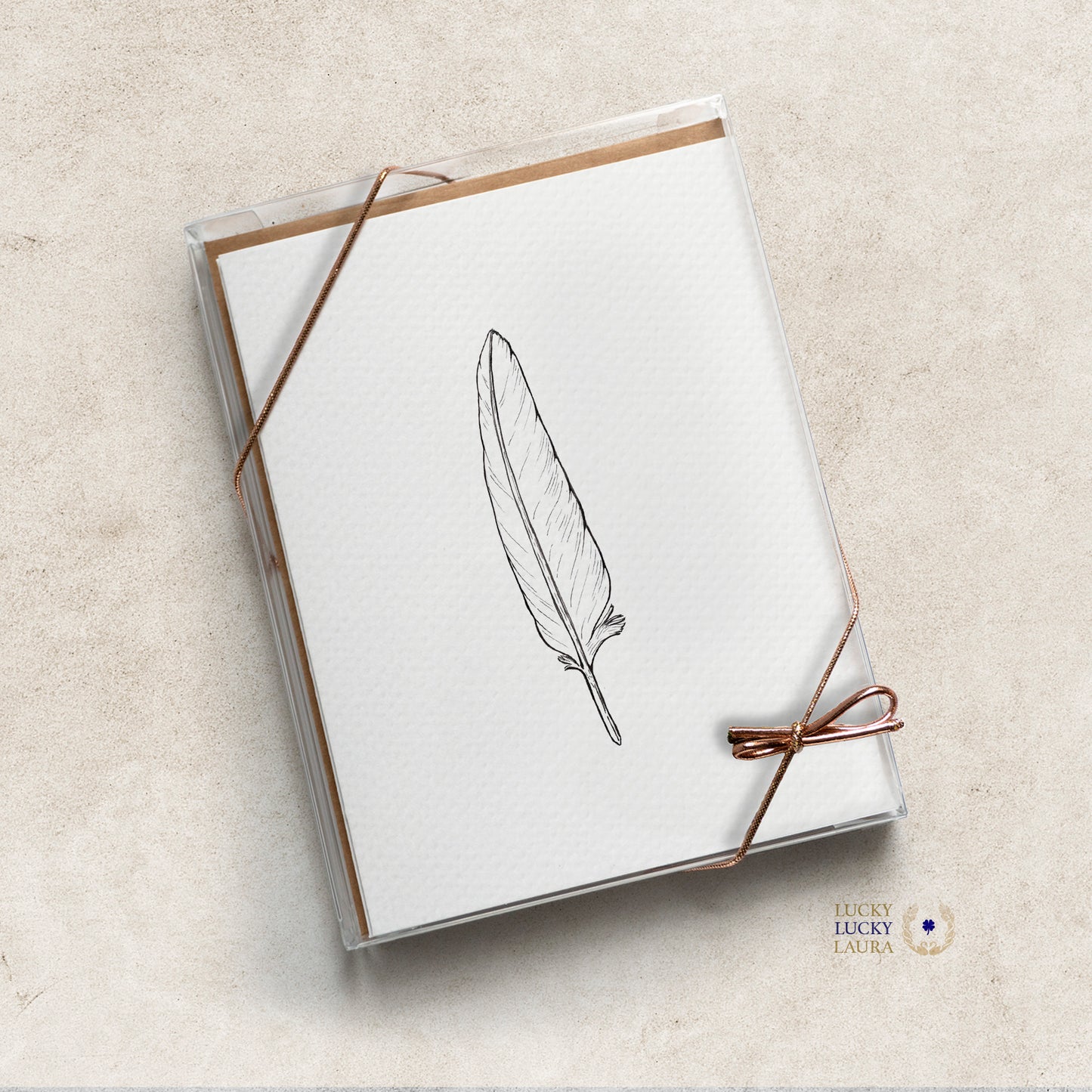 The Quill Card | Personalized Fine Art Greeting Card