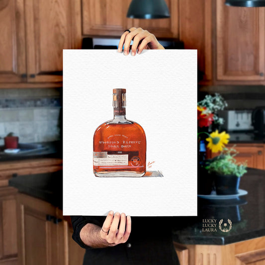 Woodford Reserve Double-Oaked Watercolor | Giclée Print