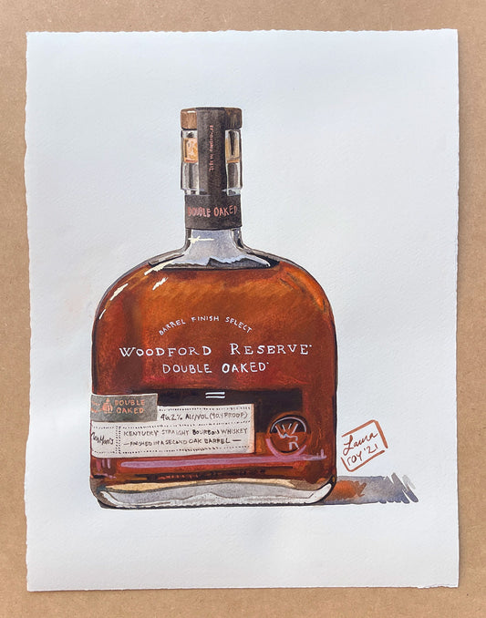 Bottle of Woodford Reserve Double Oaked