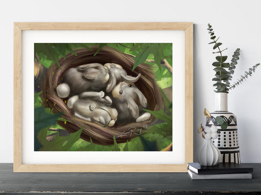 Bunny Nest | Giclée Print