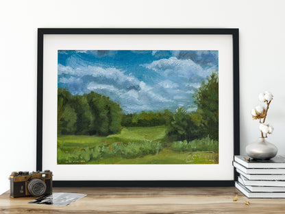 Meadow Watercolor | Giclée Print