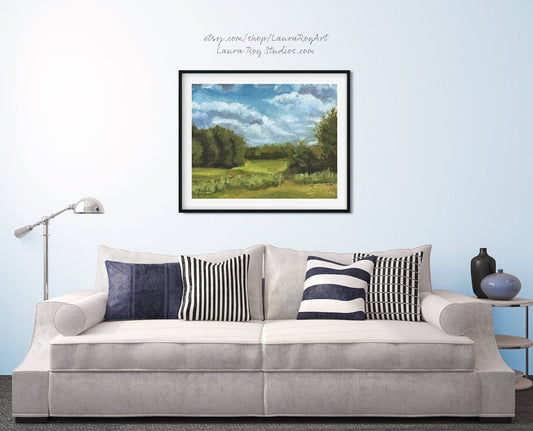Meadow Watercolor | Giclée Print