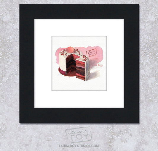 Petit Cake Watercolor | Giclée Print