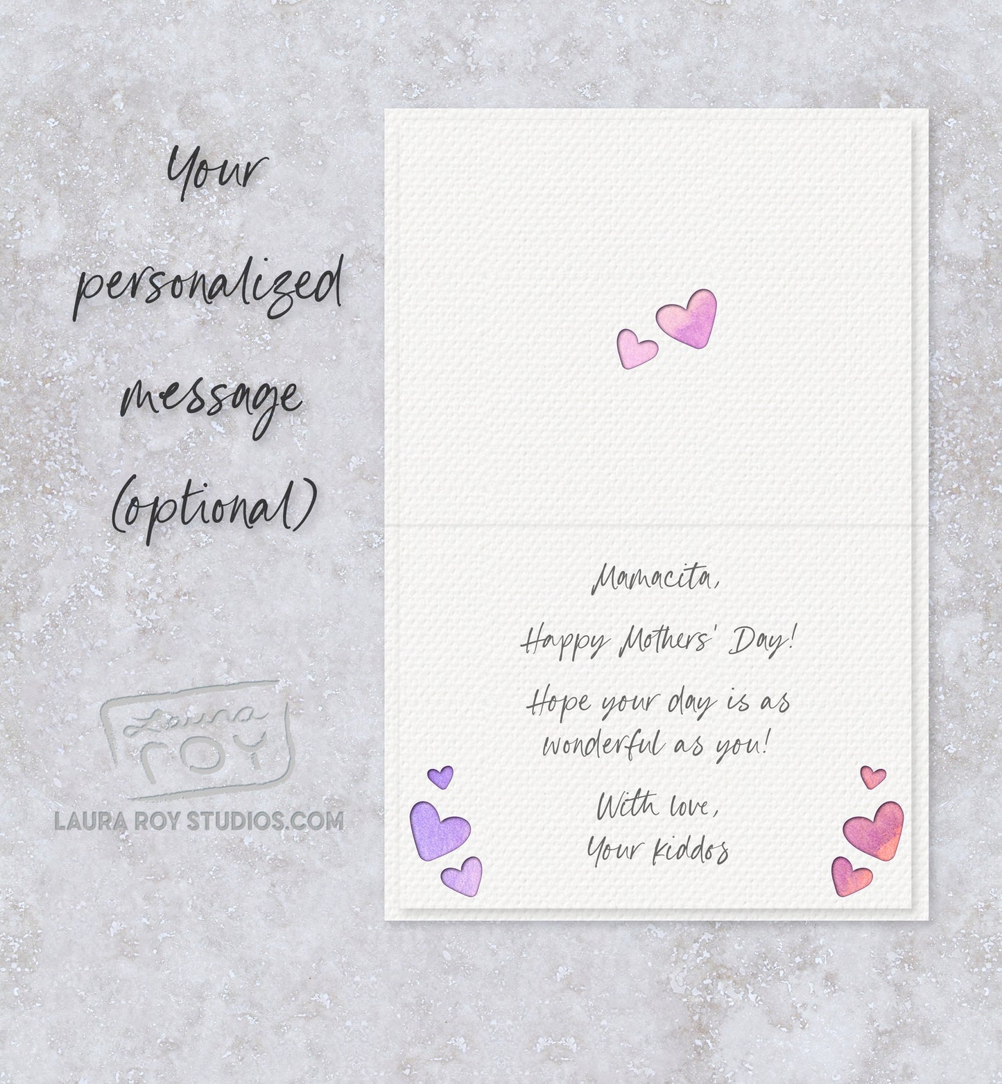 The First Bloom Card | Watercolor Floral Card