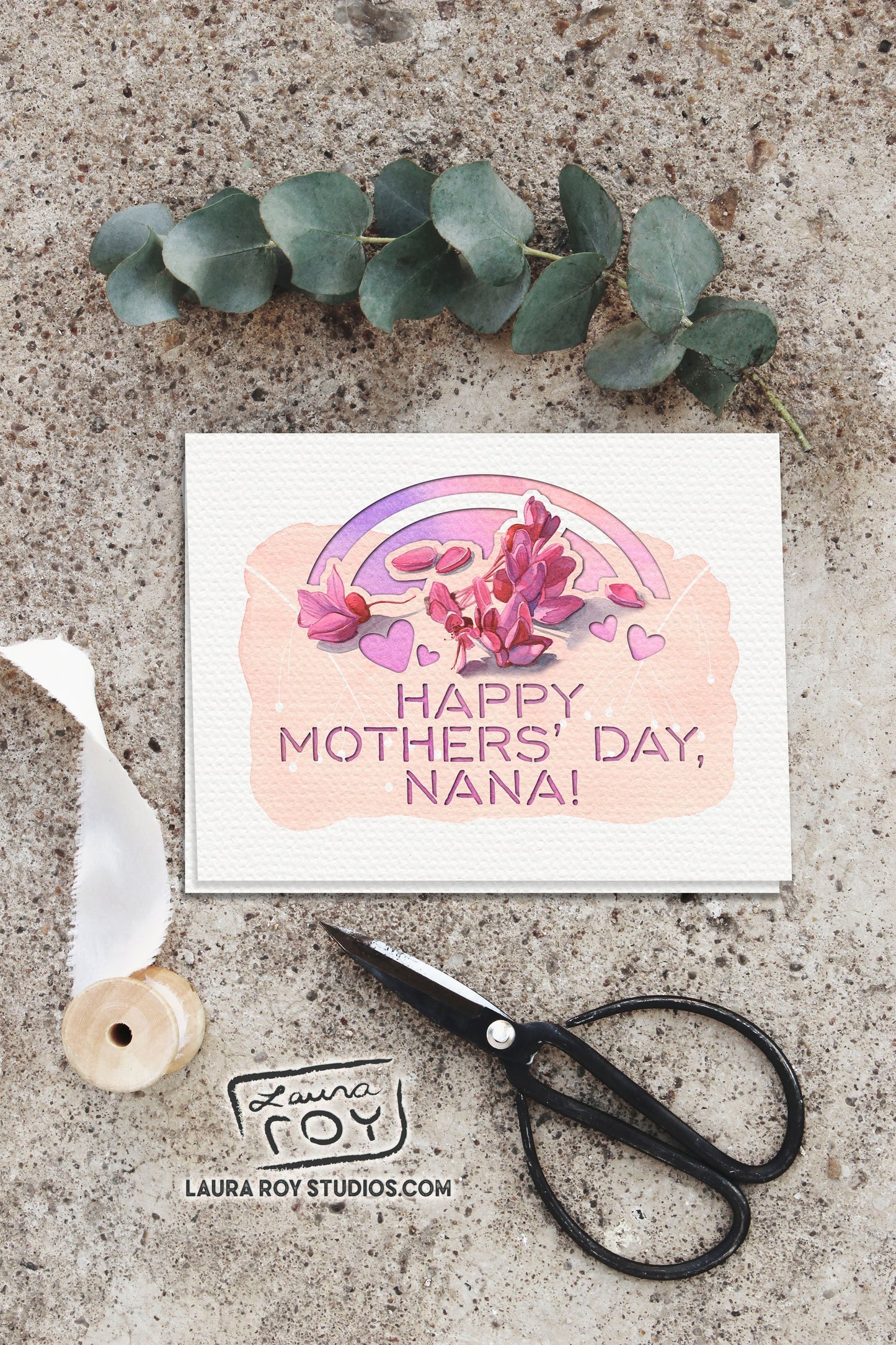 The First Bloom Card | Watercolor Floral Card