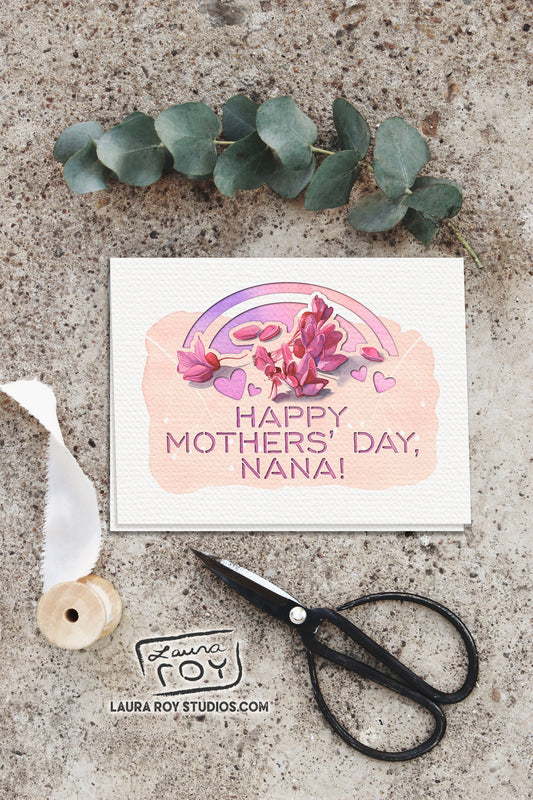 The First Bloom Card | Watercolor Floral Card