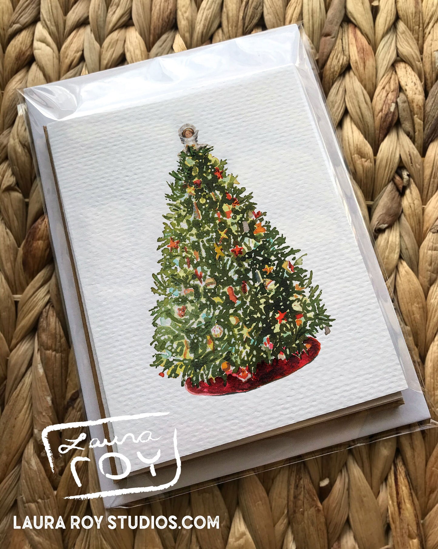 The Grand Tree Card | Personalized Christmas Holiday Card